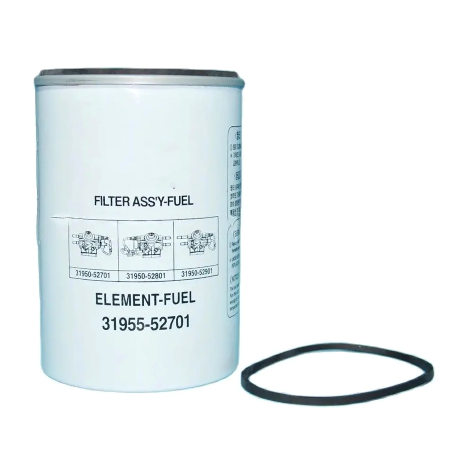 Filtro de combustible en línea 2 filtros de combustible 31955-52701 31945-52161 11QA-71040 para Hyundai reemplazar