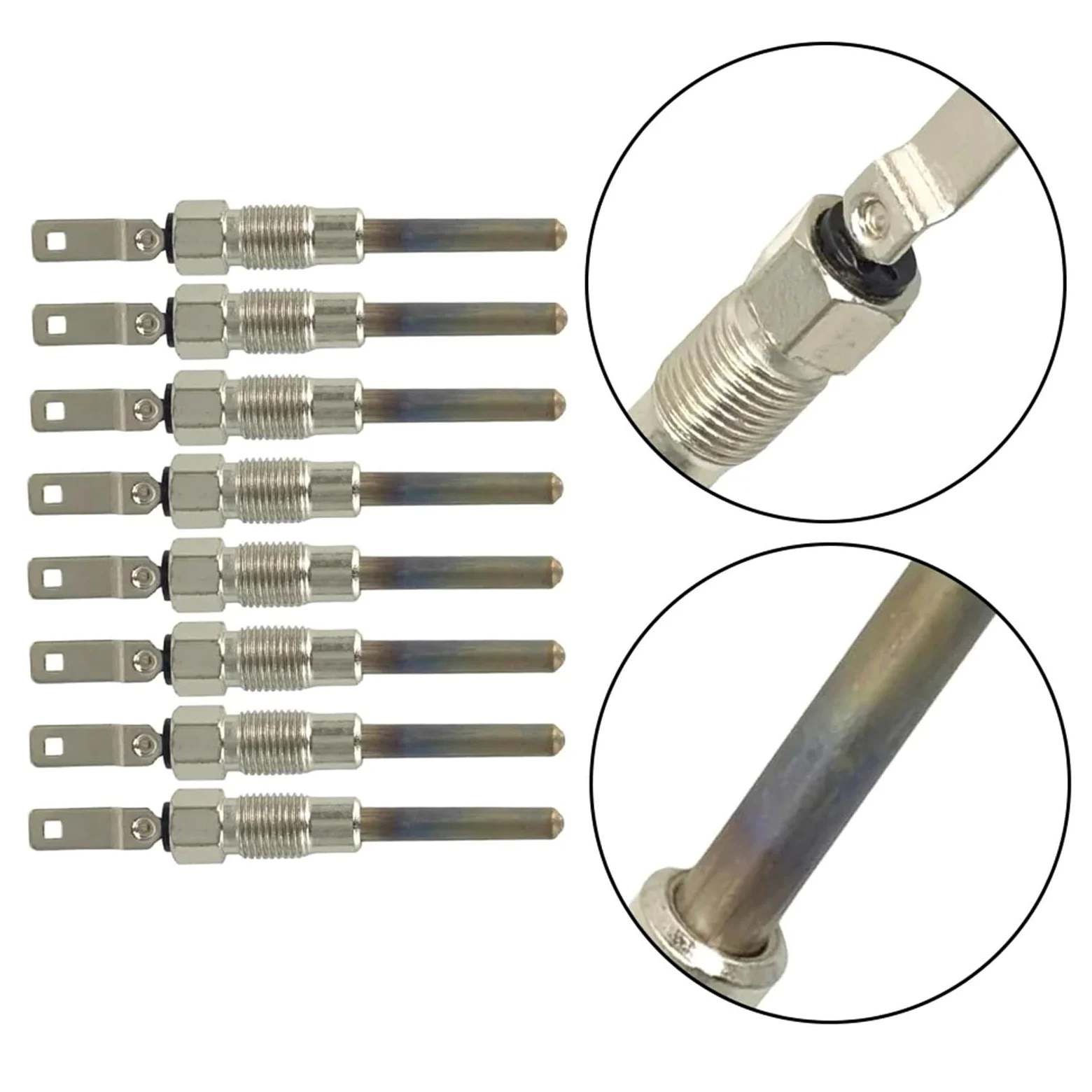 Bujías precalentamiento Compatible con Chevrolet C1500 para Suburban 1995 1996 1997 1998 1999 Bujía precalentamiento calentador auxiliar estacionamiento automático 12563554 0250202126