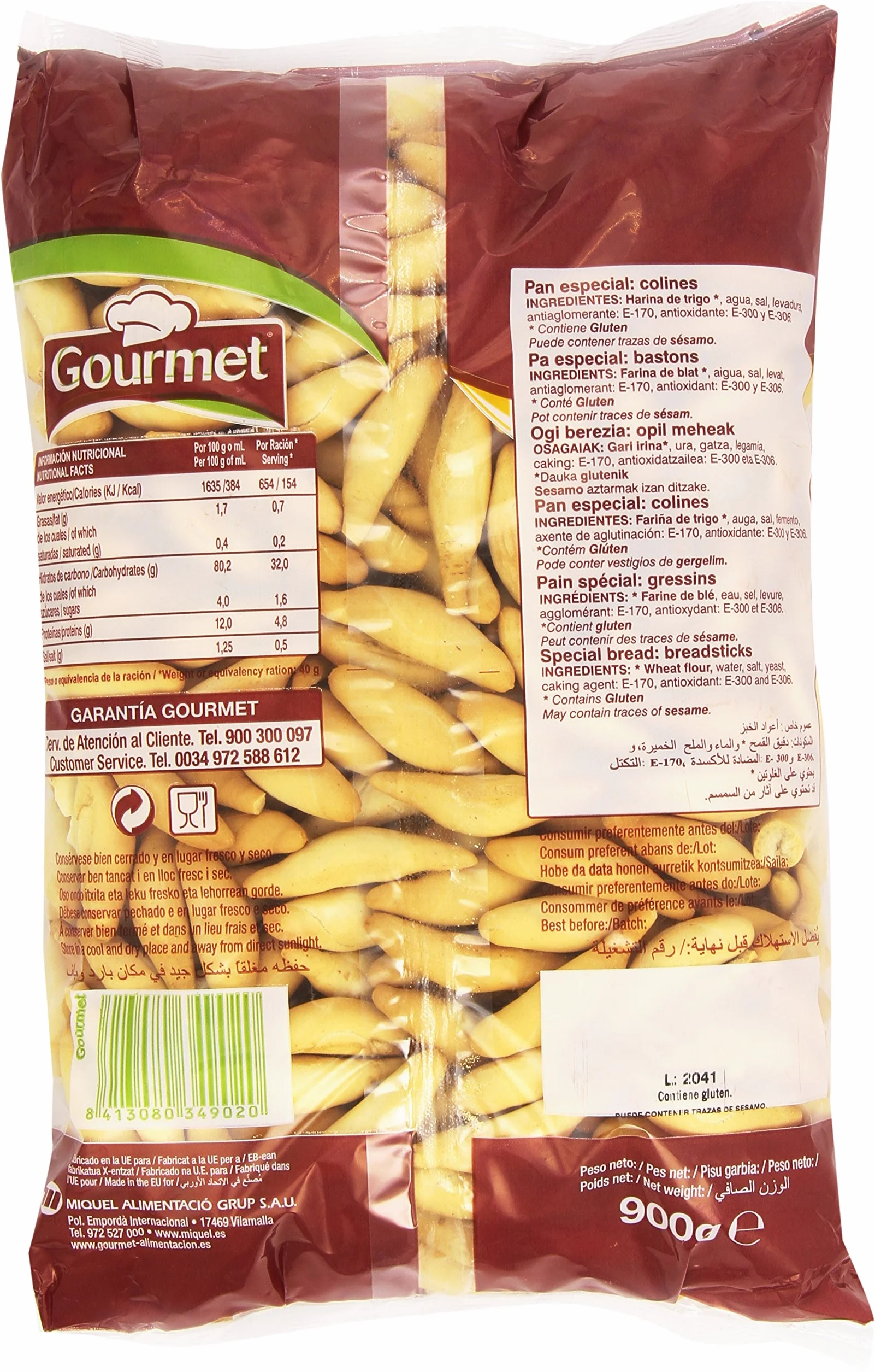 Gourmet Picos Camperos 900g