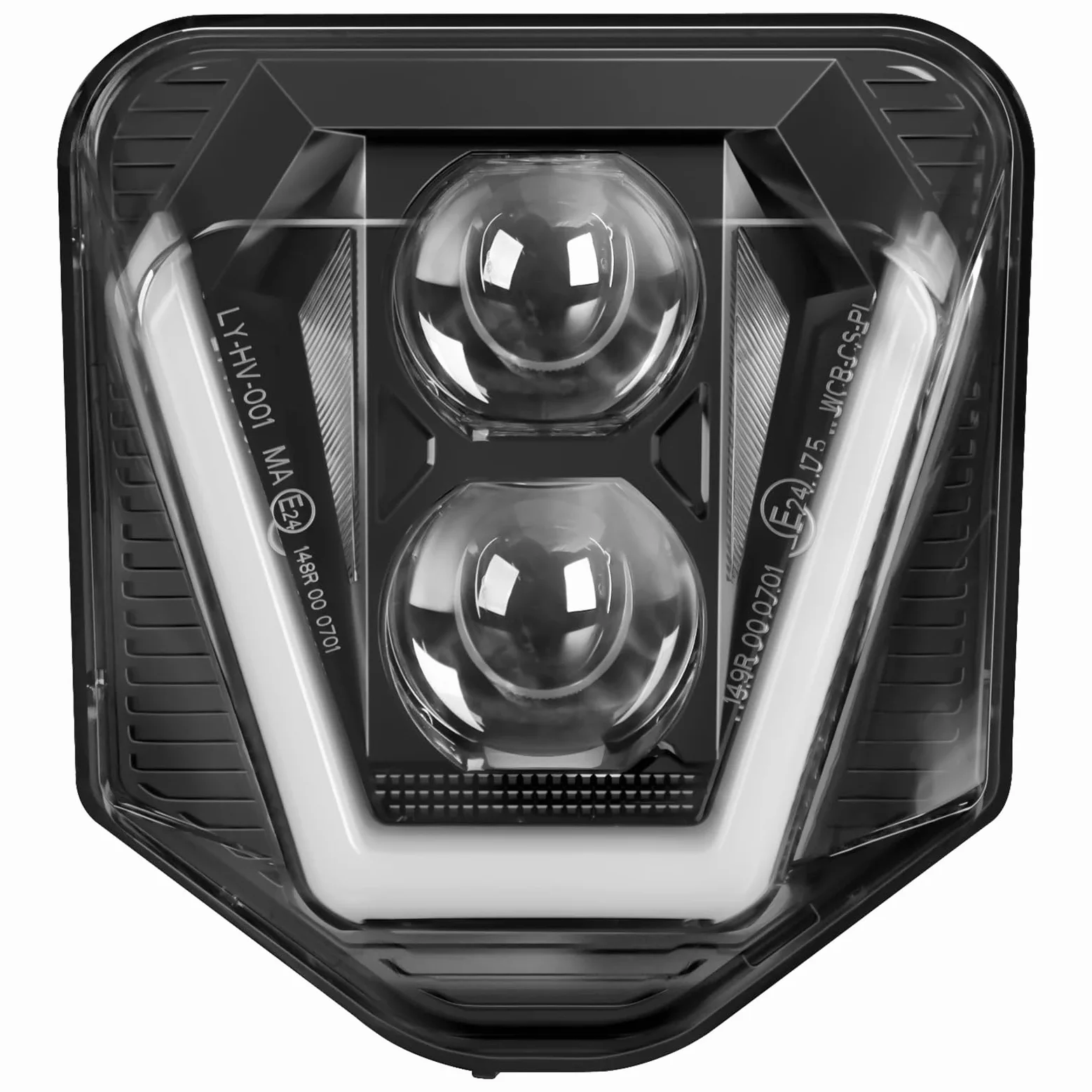 Faro LED Moto Compatible con Husq&varna TE FE TC FC 125 250 300 350 450 501 701 250i 300i faro delantero de motocicleta luz LED