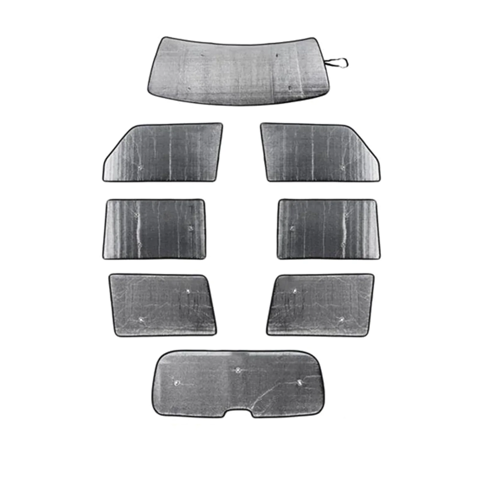Parasoles Laterales Para Jeep Para Grand Para Commander 2006-2010 Cubierta Parasol Parabrisas Delantero Trasero Coche Para Ventanas