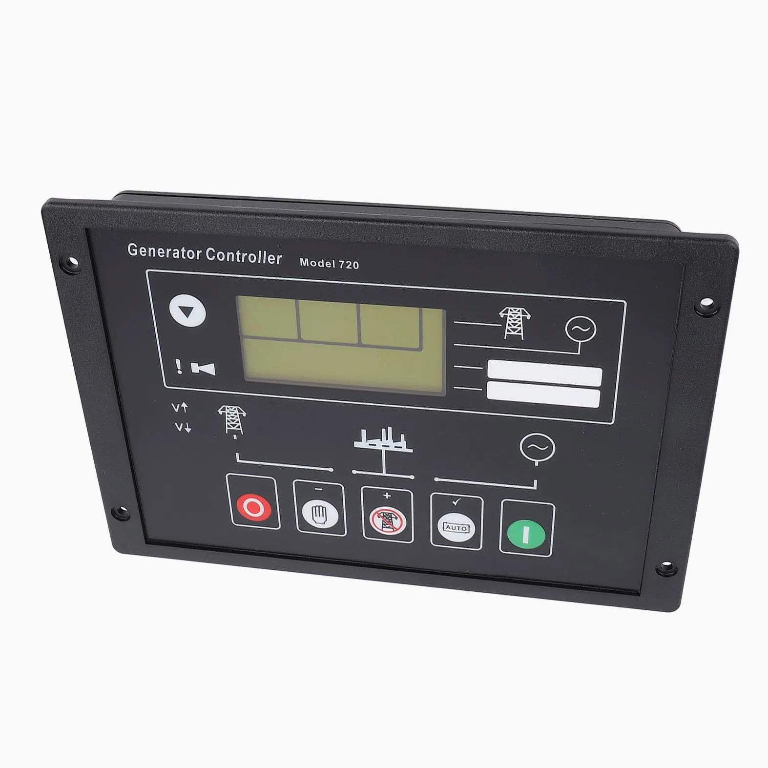 Panel de control de arranque automático del generador Módulo controlador electrónico avanzado del generador Arranque de la unidad de respaldo automático controlado por