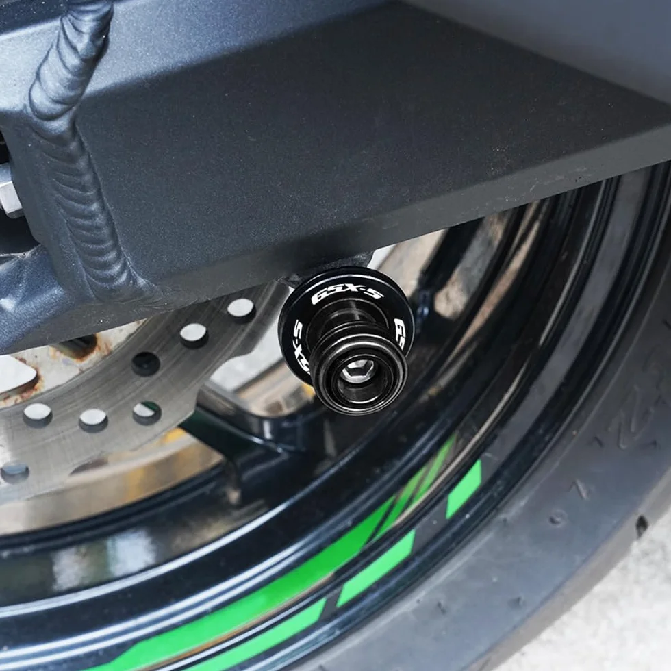 Soporte de montaje Bobbins de 8 mm para GSXS 750 950 1000 1000GT GSX-S GSXS750 GSXS950 GSXS1000 GSXS1000GT Accesorios de Motocicleta Basculante Soporte de Bobinas Protector de oscilación