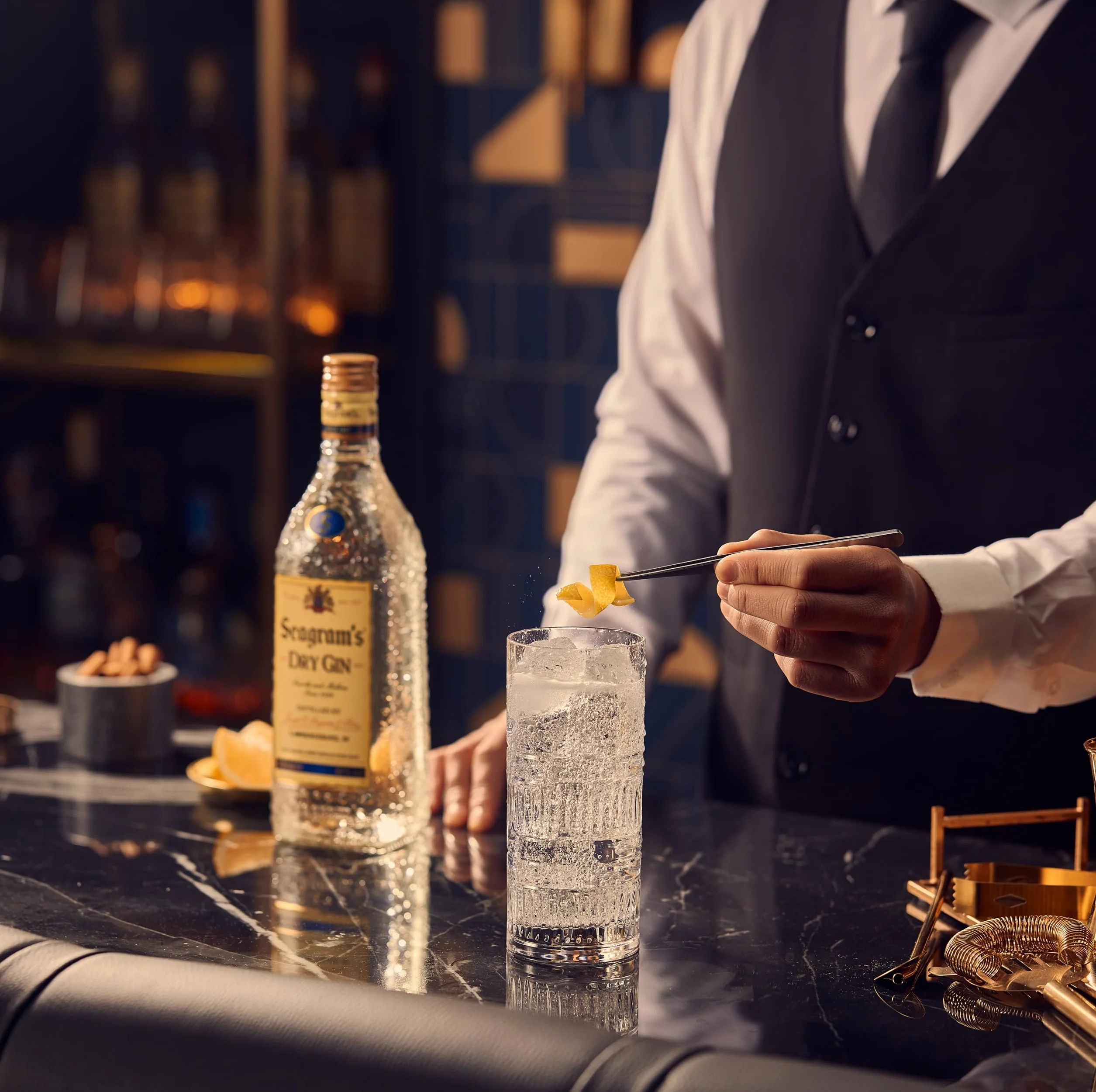 Seagram's Dry Ginebra Premium 700 ml
