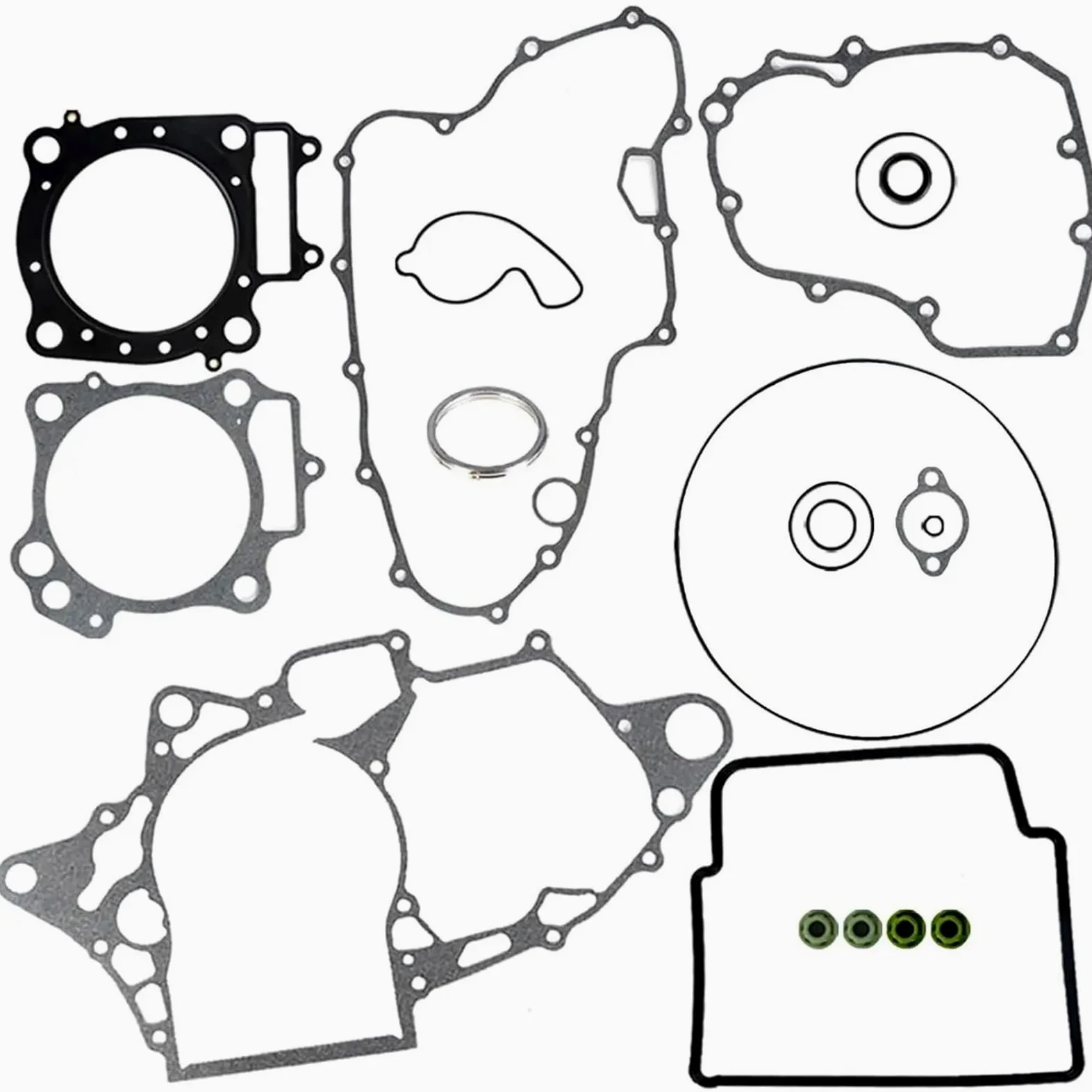Juego Completo De Juntas Para La Parte Superior E Inferior Culata Compatible Con Para TRX450R 2006-2013