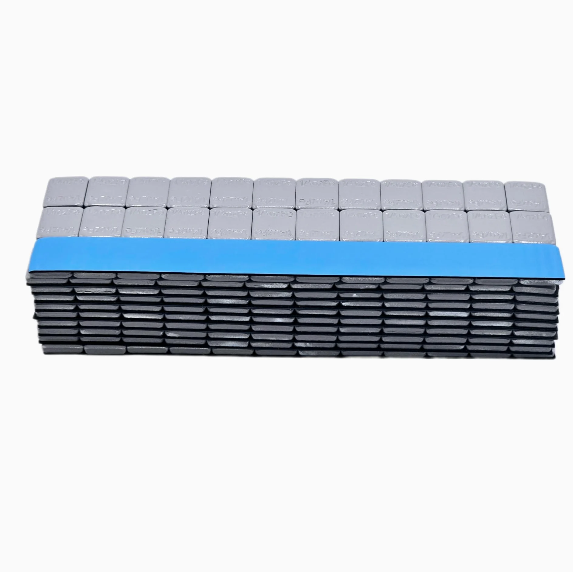 C-HORSE Pesos adhesivos para ruedas, 7.1 g, cinta adhesiva azul, calcomanías equilibradoras de neumáticos de calidad profesional, accesorios duraderos para automóviles, vehículos, piezas (gris, 1