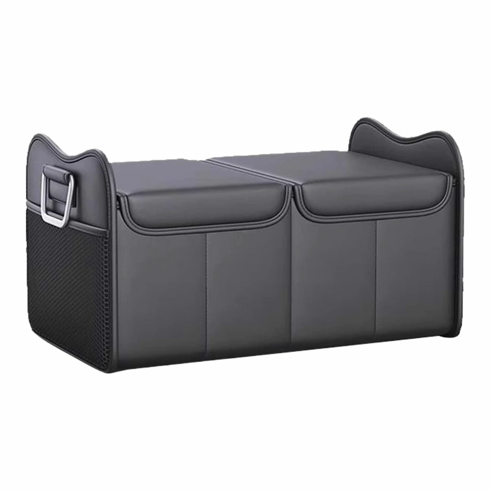 Organizador de tronco,Organizador de maletero de coche con | de almacenamiento plegable grande para viajes SUV Auto Sedan Roadtrip Organización