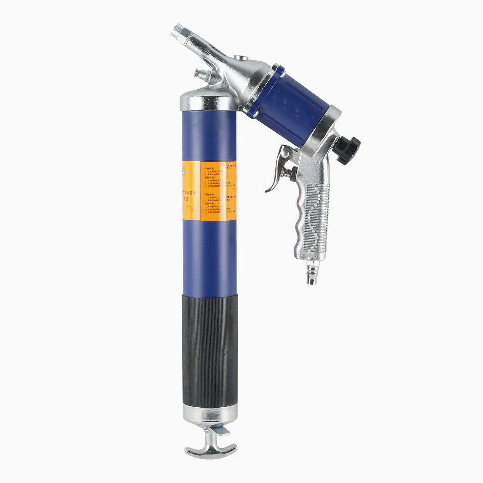 Pistola de engrase Herramientas de Mano de la Grasa neumática de 600cc de Aire, for la Grasa del compresor y la Manguera selladora Fácil Almacenamiento y Transporte.