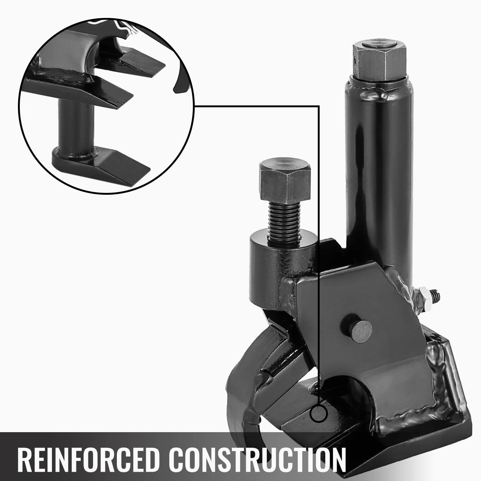 EDEDE Destalonador de neumáticos Manual, Herramienta de Cambio de reparación de neumáticos de Alta Resistencia portátil Que Funciona con Llave for ATV, Carrito de Golf, autobús, camión, SUV