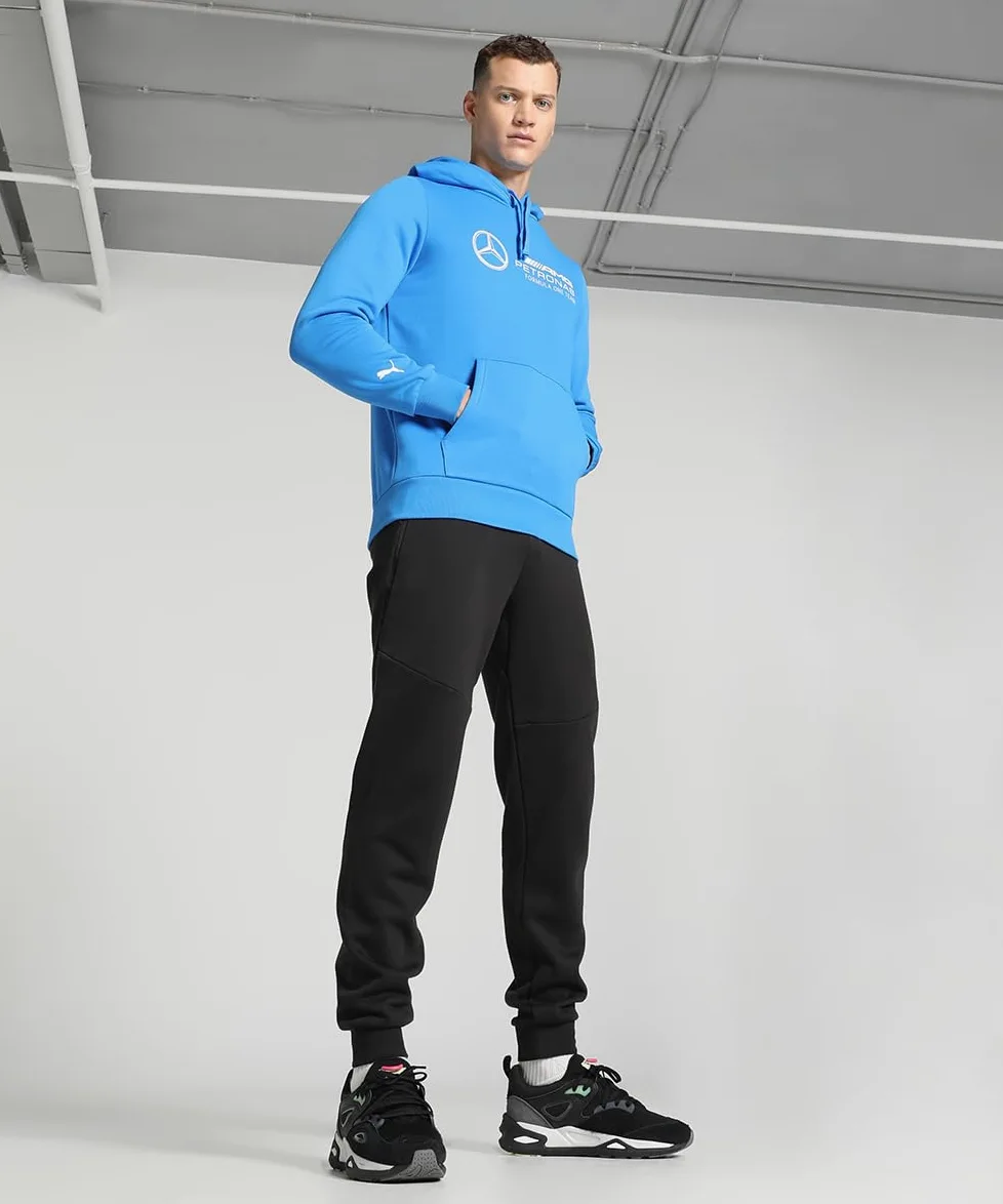 PUMA Sudadera de automovilismo Mercedes-AMG Petronas Hombre M Ultra Blue