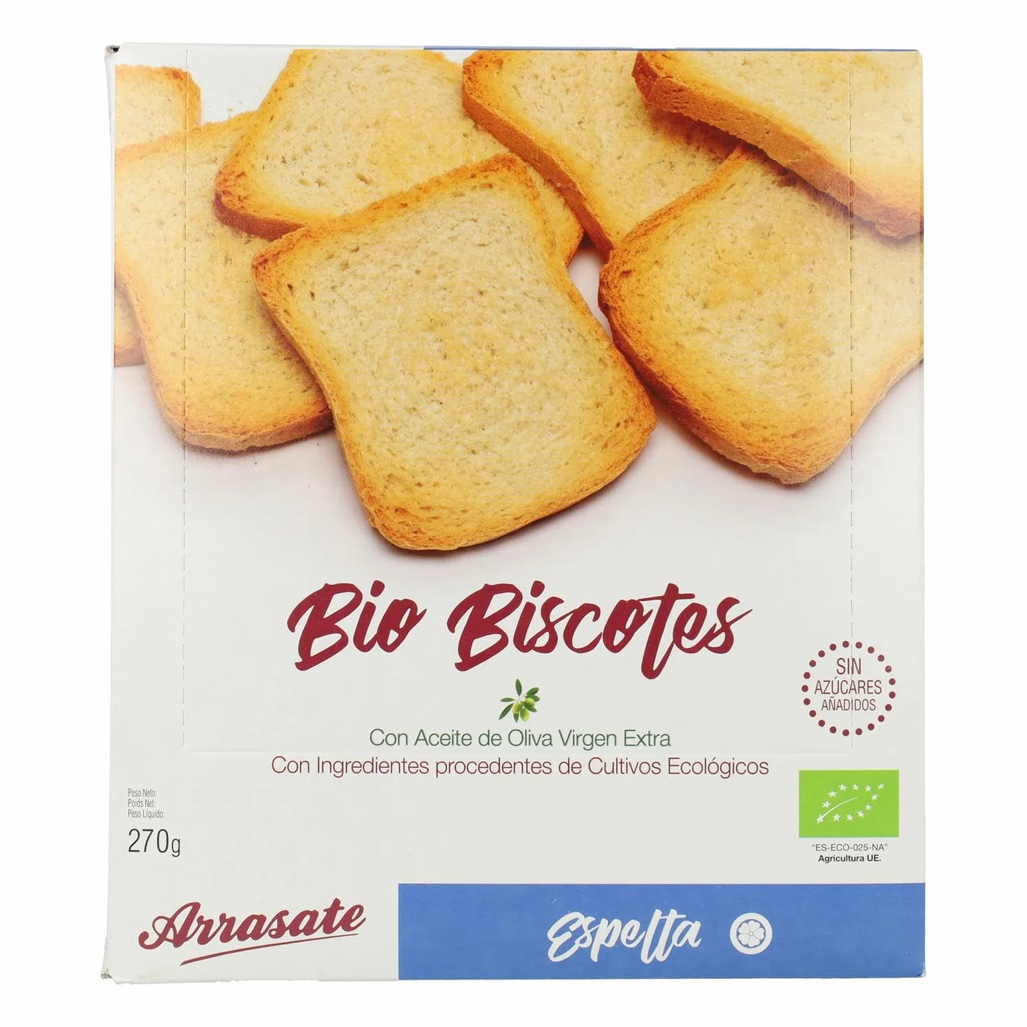 BISCOTES ESPELTA ECO 270 GR