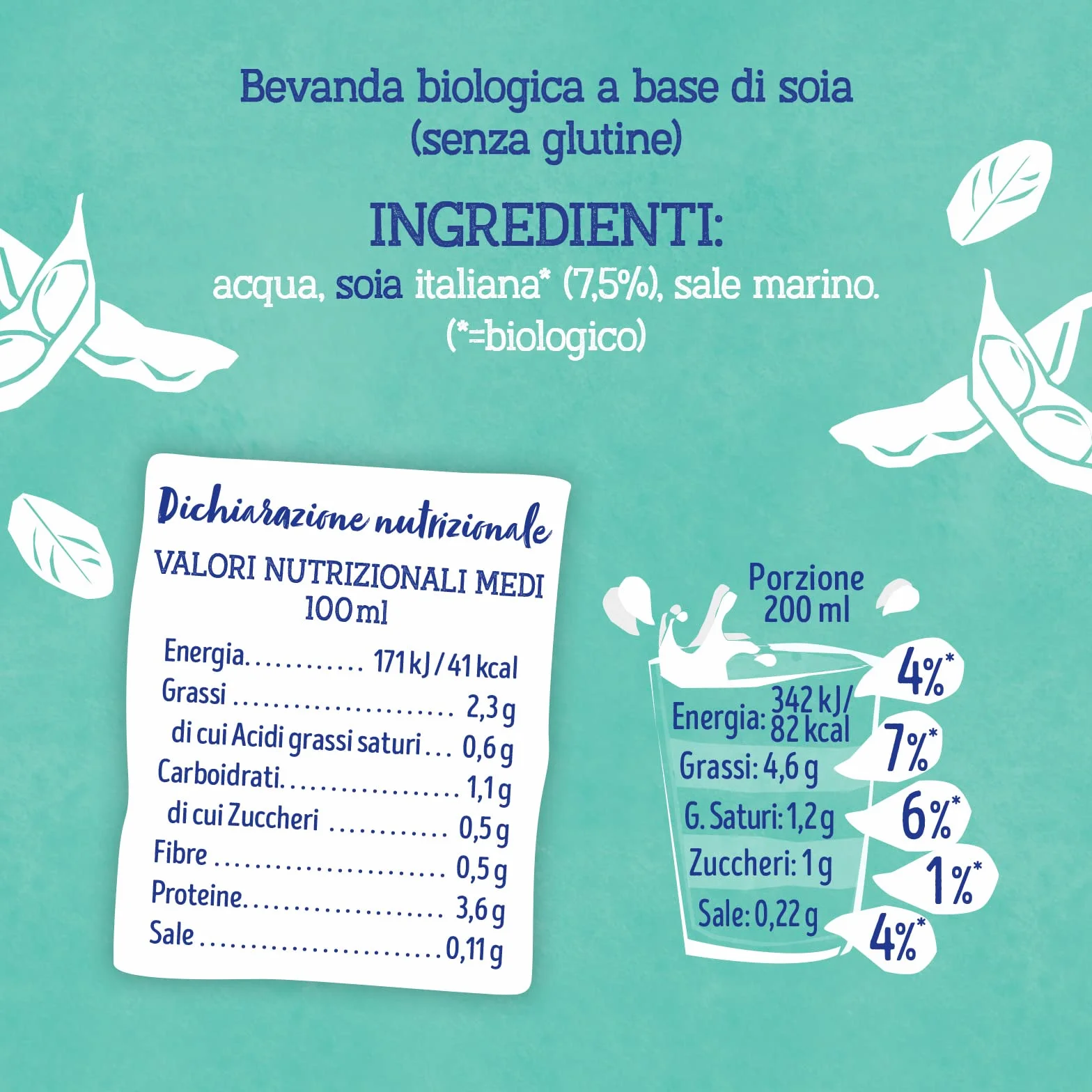 Isola Bio Bebida De Soja Bio 1 Litro 500 g