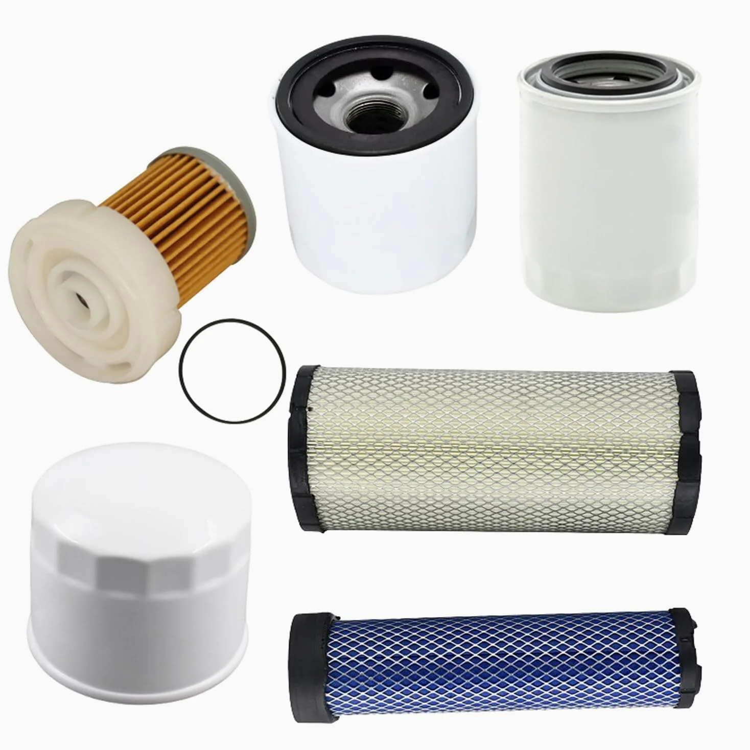 Kit de filtro de mantenimiento TA040-93230 TA040-93220 compatible con Kubota Tractor L2800 L3200 L3400 L3700SU L3800