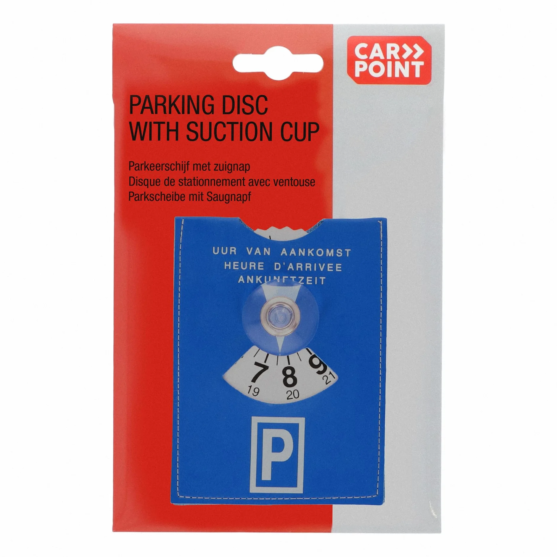 Carpoint 2315406 Disco Horario de Estacionamiento con Ventosa
