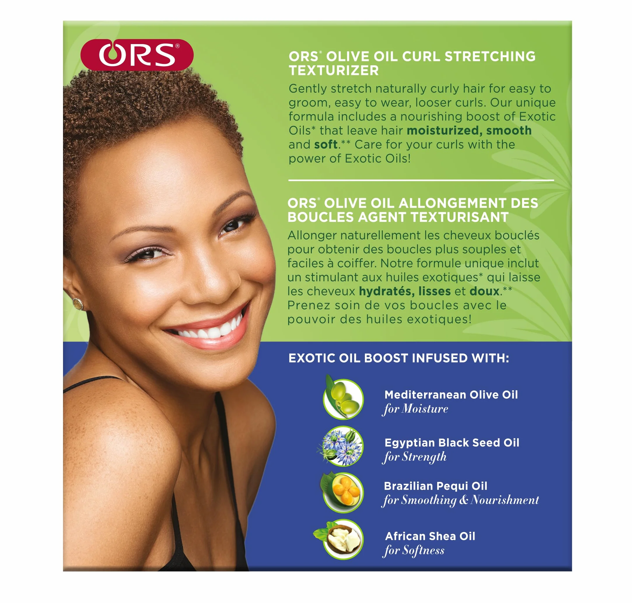 ORS Aceite de oliva Curl Estiramiento Texturizador Kit