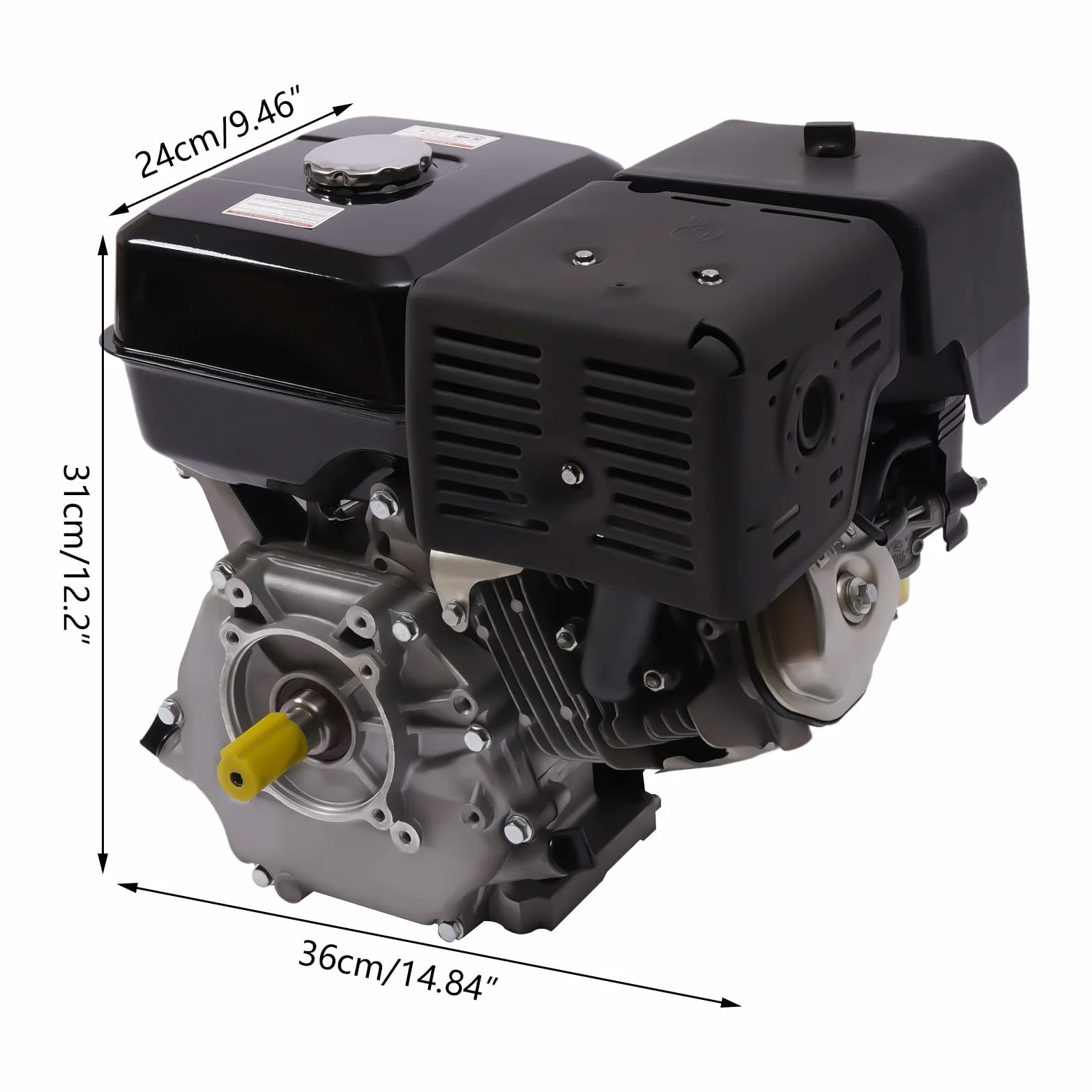 Motor De Gasolina, Motor De Cuatro Tiempos, Motor Estacionario, 9700 vatios Fuente De Alimentación De Rescate Para El Hogar Y Compatible Con Autocaravanas, Motores De Kart, Hormigoneras