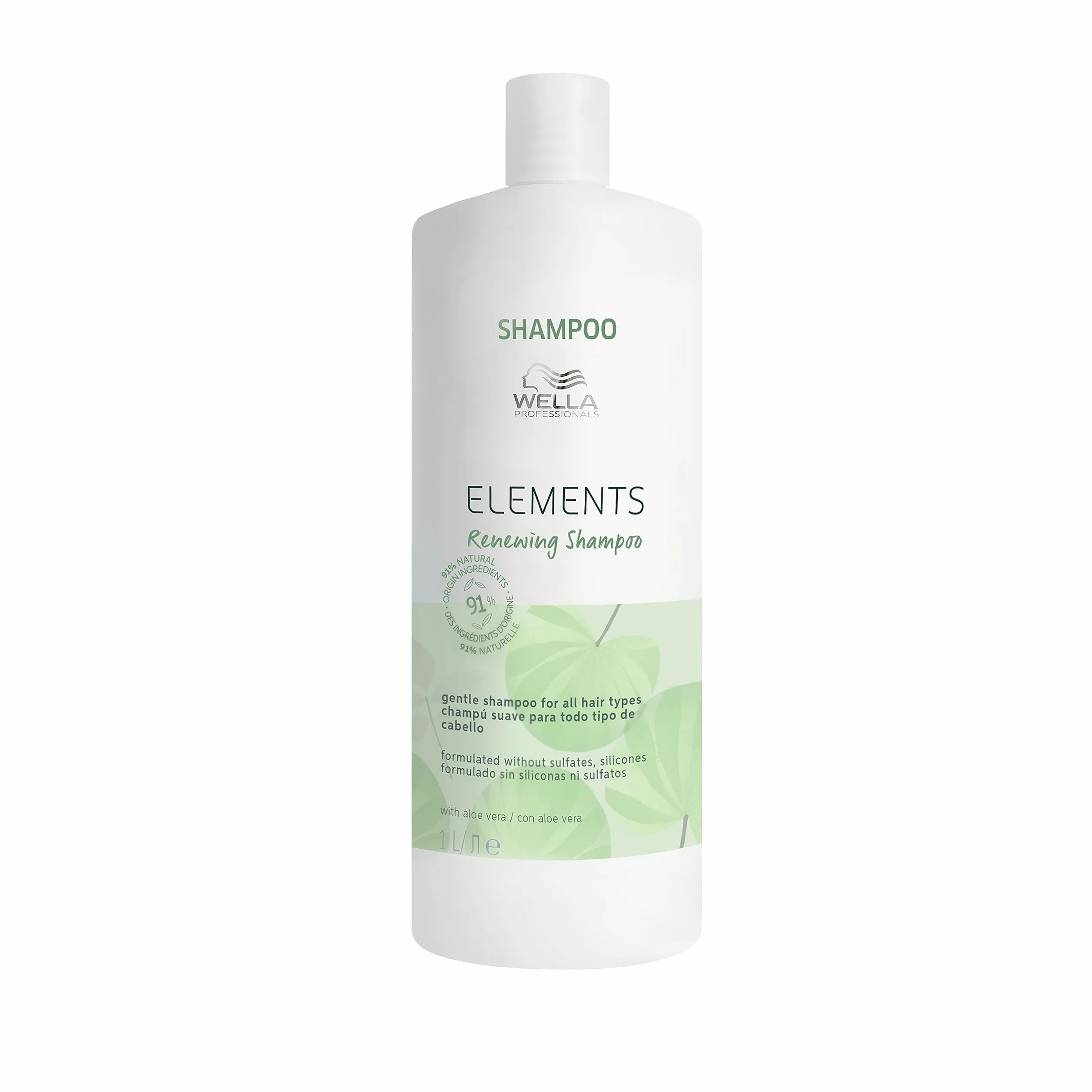 Wella Professionals Elements Champú Renovador con Aloe Vera Sin Siliconas ni Sulfatos