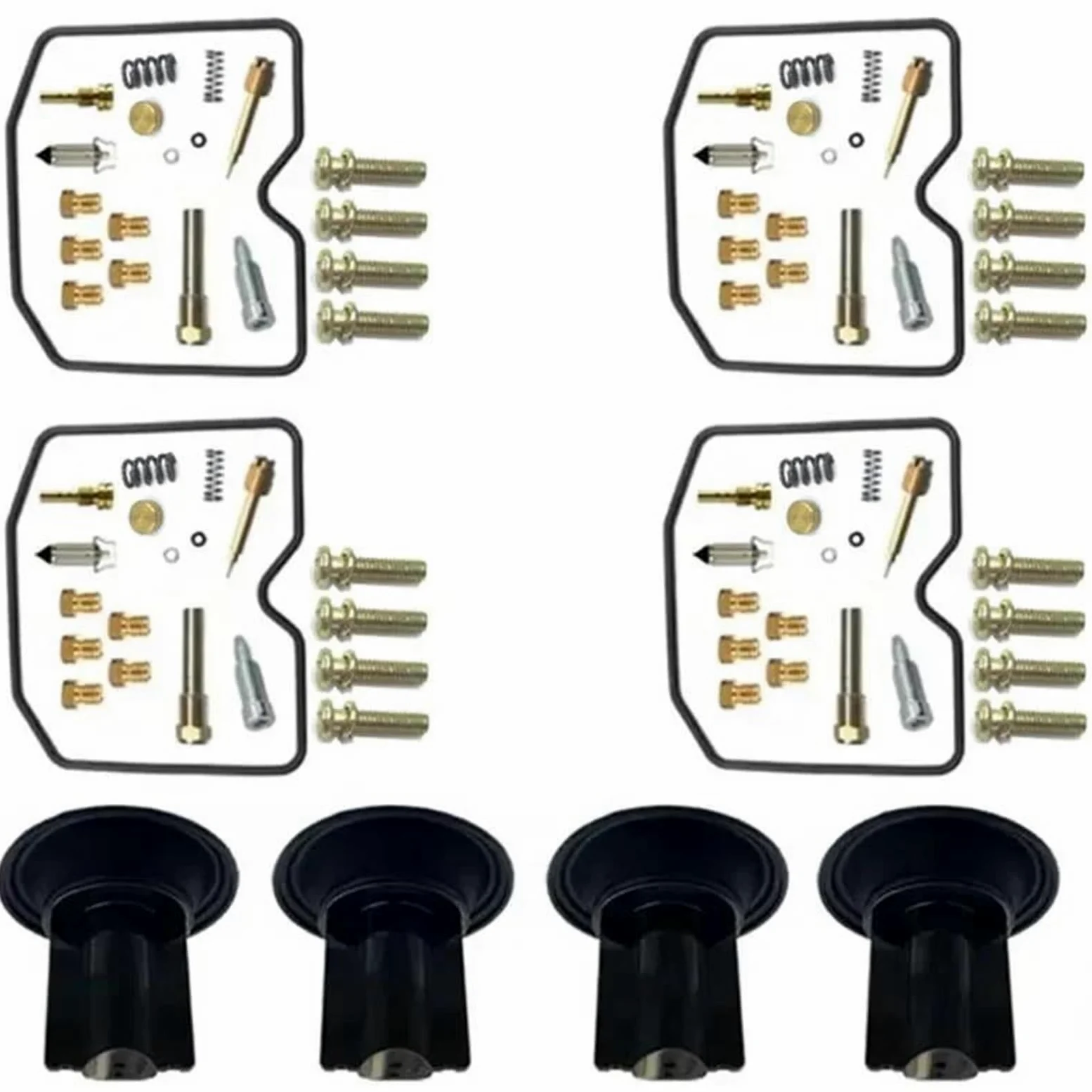 Kit De Reparación Carburador Motocicleta para Kawasaki ZG 1200 para Voyager XII ZG1200 B, Reconstrucción del Émbolo Flotador Herramientas De Riparazione Carburador(Conjunto 3)