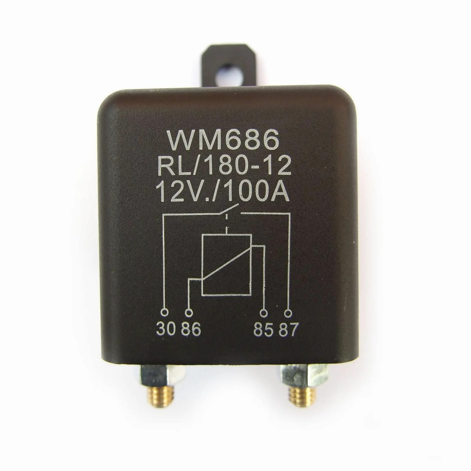 Cable de alimentación de carga separada de 7,5 m, 12 V, 100 A, kit para furgoneta