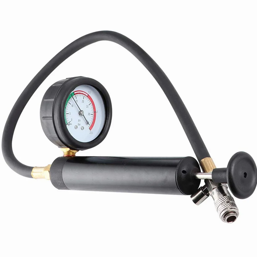 Detector de Fugas, Detector de Fugas de Agua de Alta precisión, Kit de comprobador del Sistema de refrigeración del Coche, Kit de comprobador del radiador del Coche