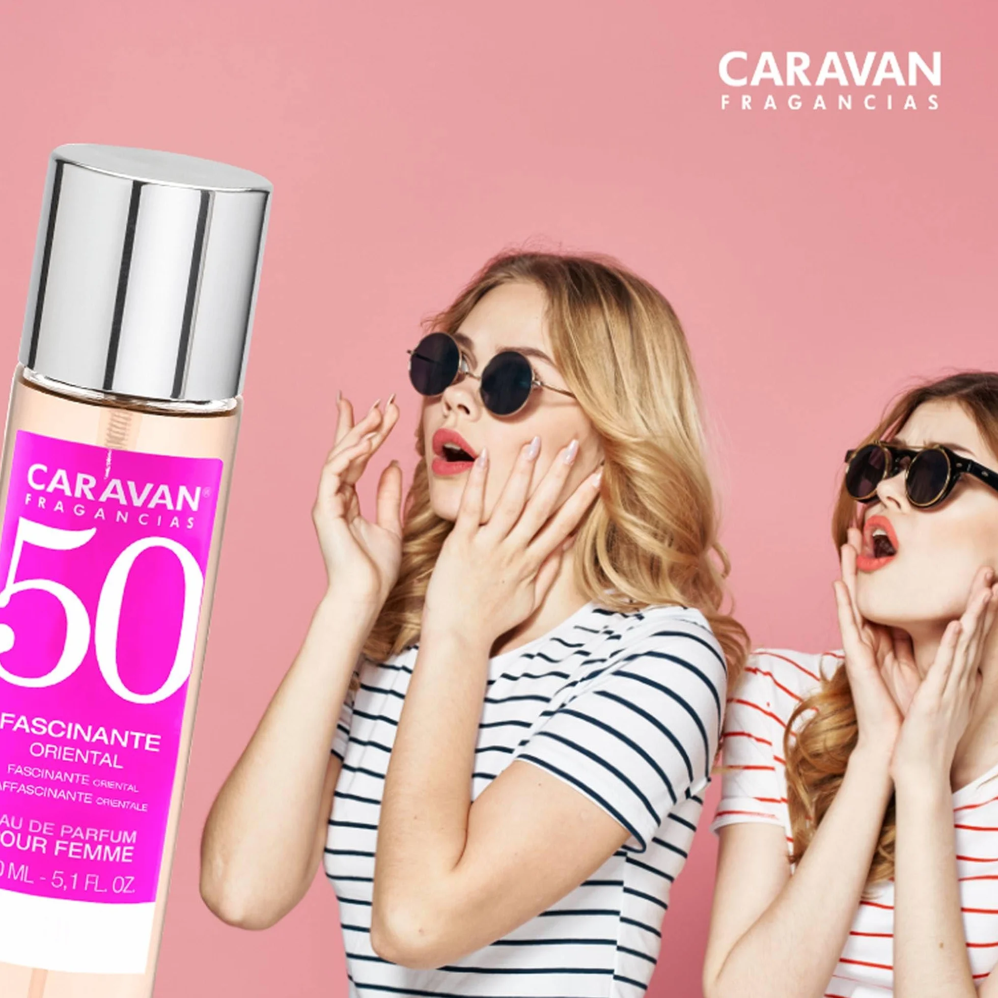 CARAVAN FRAGANCIAS Caja de Regalo 2 Perfumes Nº50 150 ml Mujer