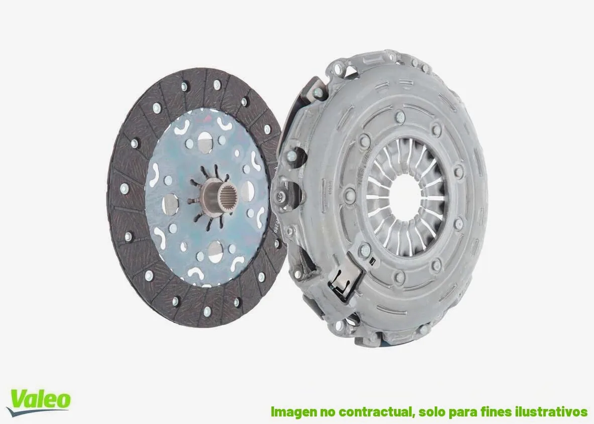 Valeo Kit de Embrague 828118 - Con Tapa, Con Disco