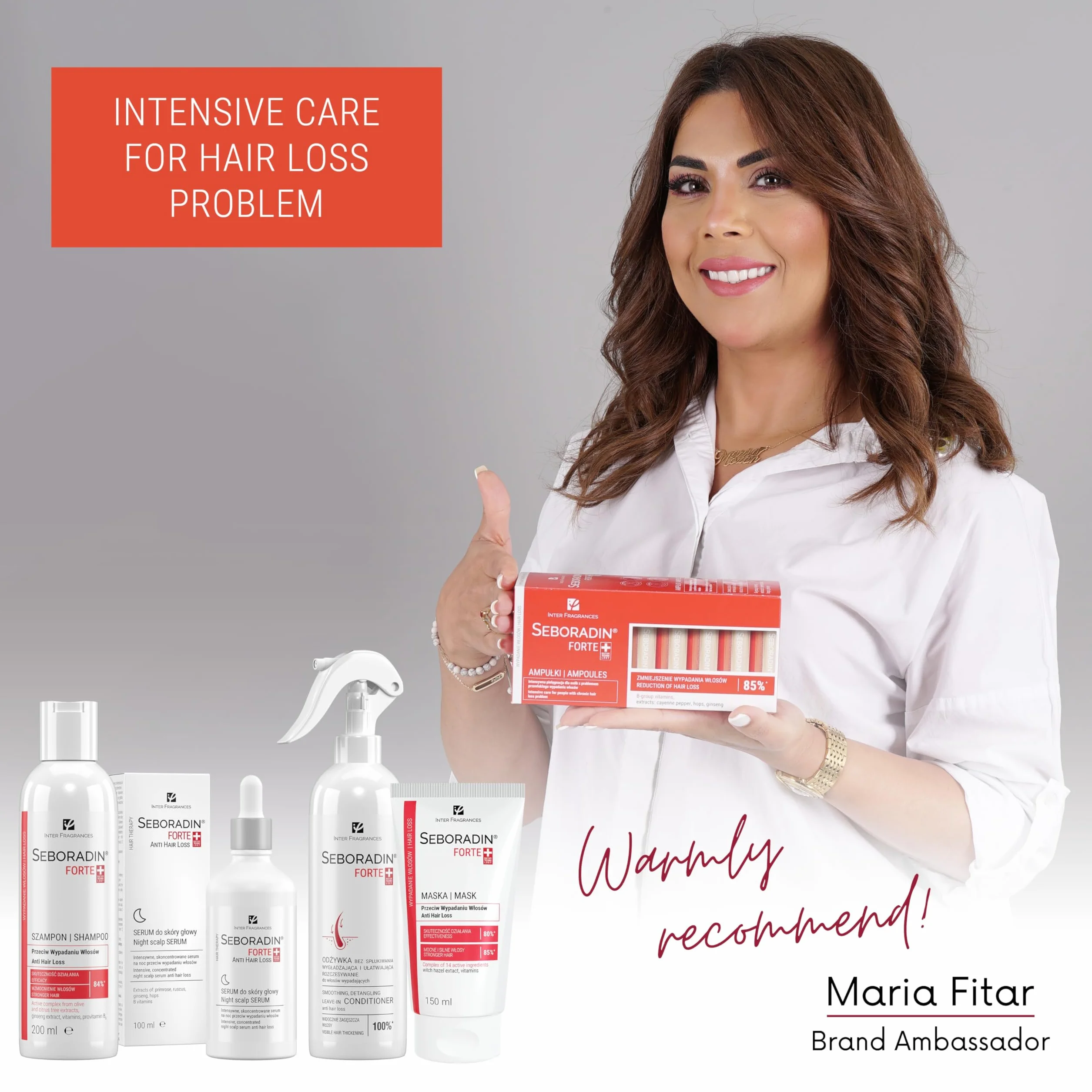 Seboradin Champú Caída del Cabello 400 ML con Vitaminas y Extractos Naturales