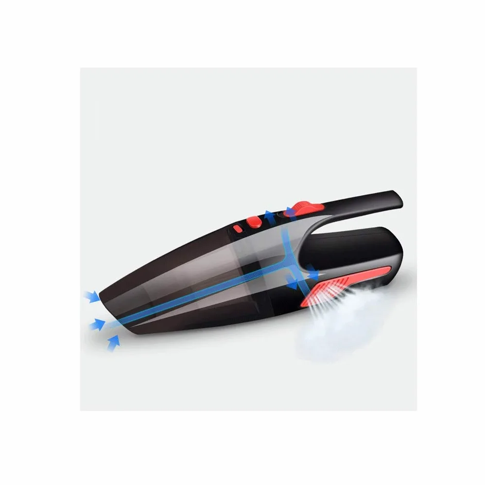 Aspiradora de Coche, aspiradora portátil para Coche, aspiradora de Mano de Alta Potencia de 5500PA, aspiradora de Mano Seca y húmeda para Coche DC 12V aspiradora con Cable