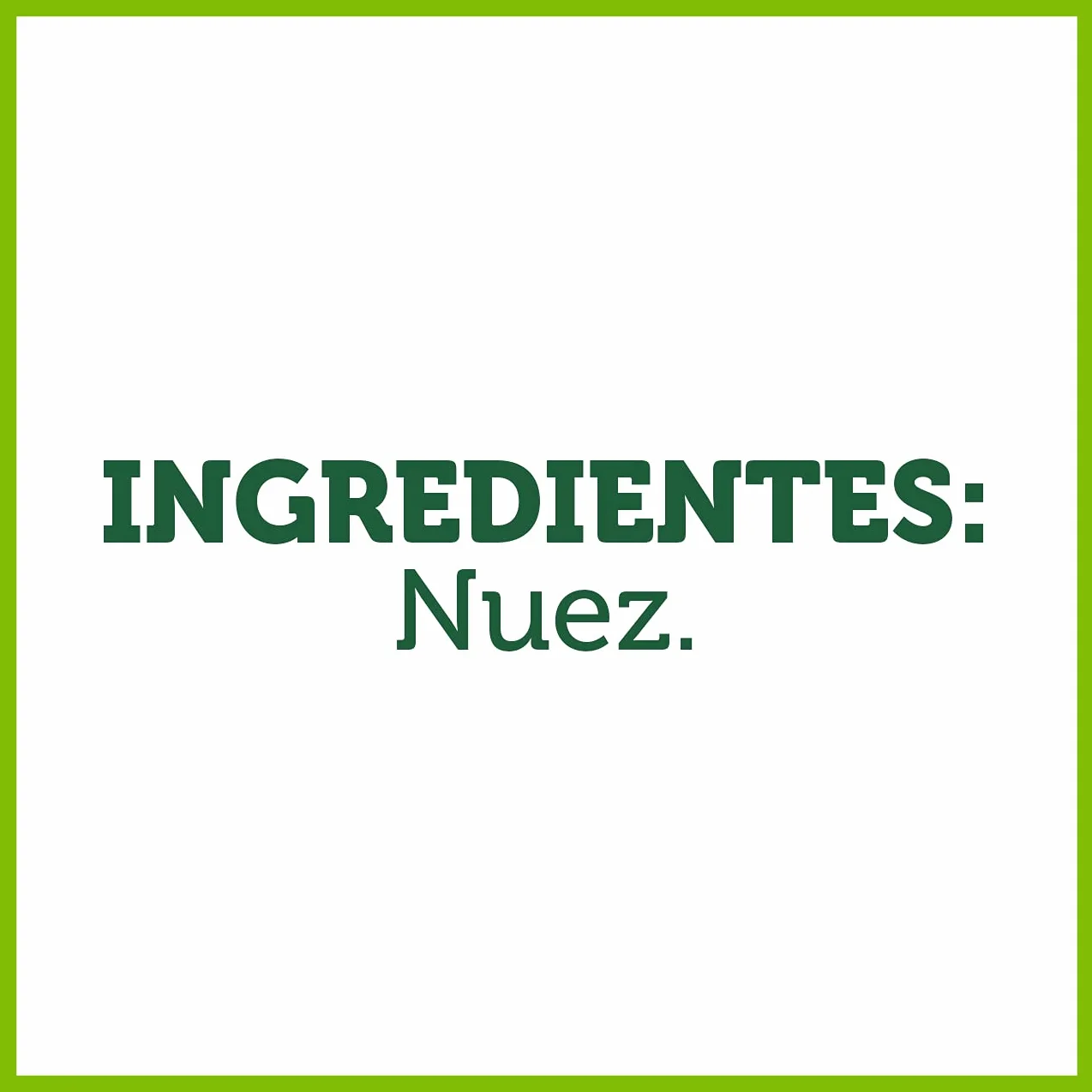 EL NOGAL Nuez Grano Bolsa