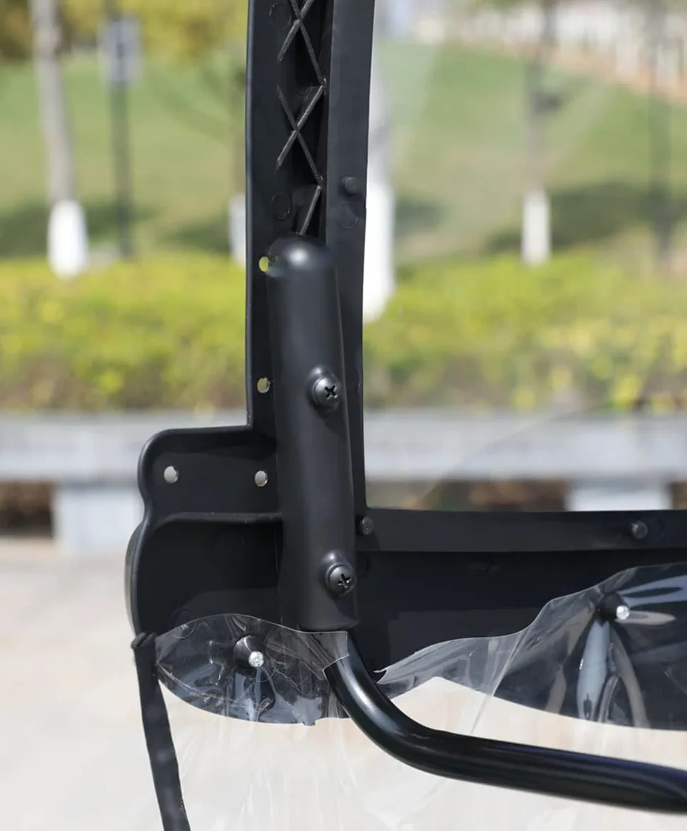Cubierta de parasol para motocicleta eléctrica, cubierta transparente para automóvil eléctrico, cubierta para scooter de movilidad, protección contra el sol, la lluvia y el viento, cubierta universa