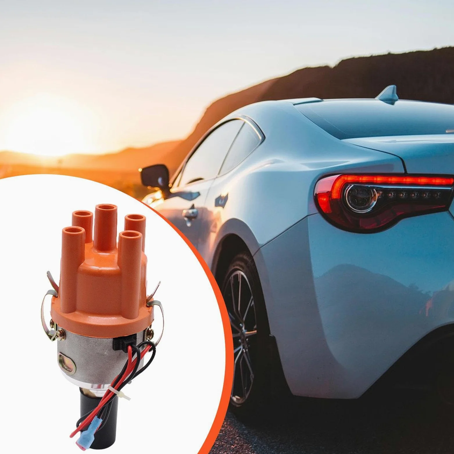 Distribuidor de Encendido Electrónico con Módulo Accesorio de Motor de Automóvil Instalación Fácil y Práctica Uso en Talleres Automotrices