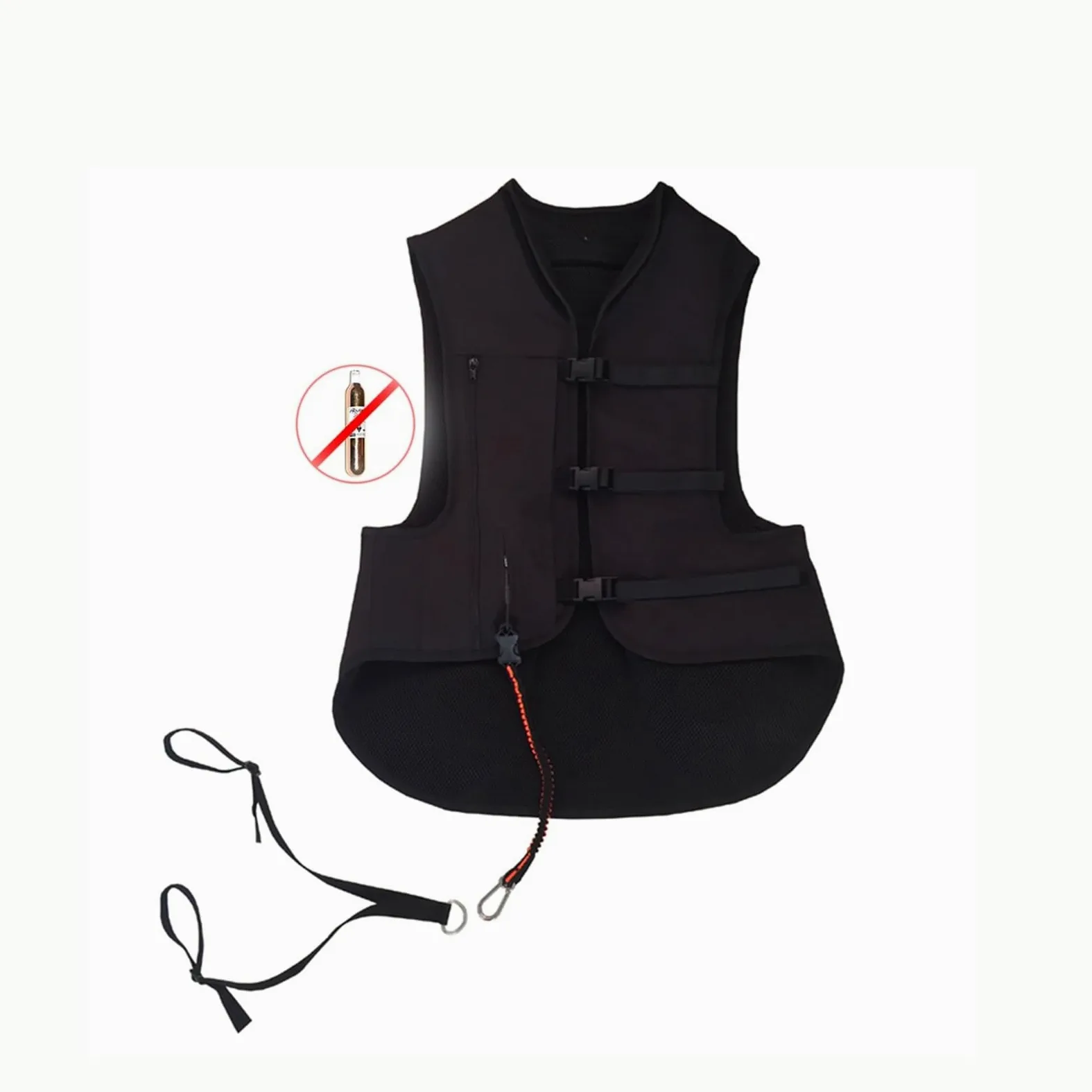Chaleco Airbag for Equitación 0,1 S Activa Bolsas De Aire En El Cuello, El Cóccix Y El Cuerpo Airbag for Personas Mayores/chaquetas for Hombres/mujeres/niños(M)