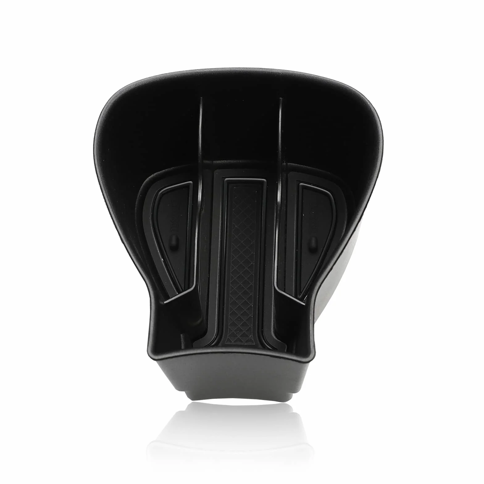 GAFAT 2020-2022 2023 V W ID3/ Cuprα Born Caja de Almacenamiento para Consola Central, ID.3 Organizador para la Guantera, Reposabrazos para Vasos de Agua, Compatible con VW ID3 Accesorios (Negro)