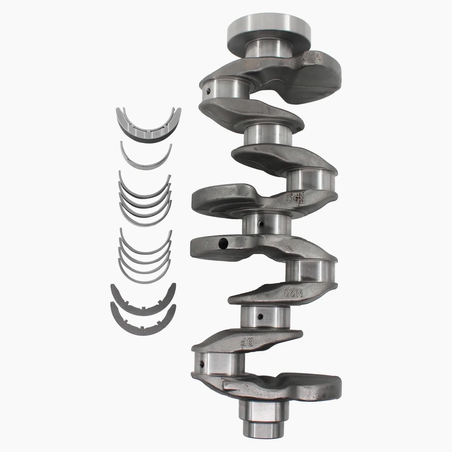 MOTOKU Cigüeñal del motor y rodamientos principales para BMW 228i 2014-2016, 320i 2013-2018, 328i 2012-2016, 428i 2014-2016, 528i 2012-2016, M235i 2014-2016. , X1 1 3-15, X4 2015-2018, X5 2016-2018,