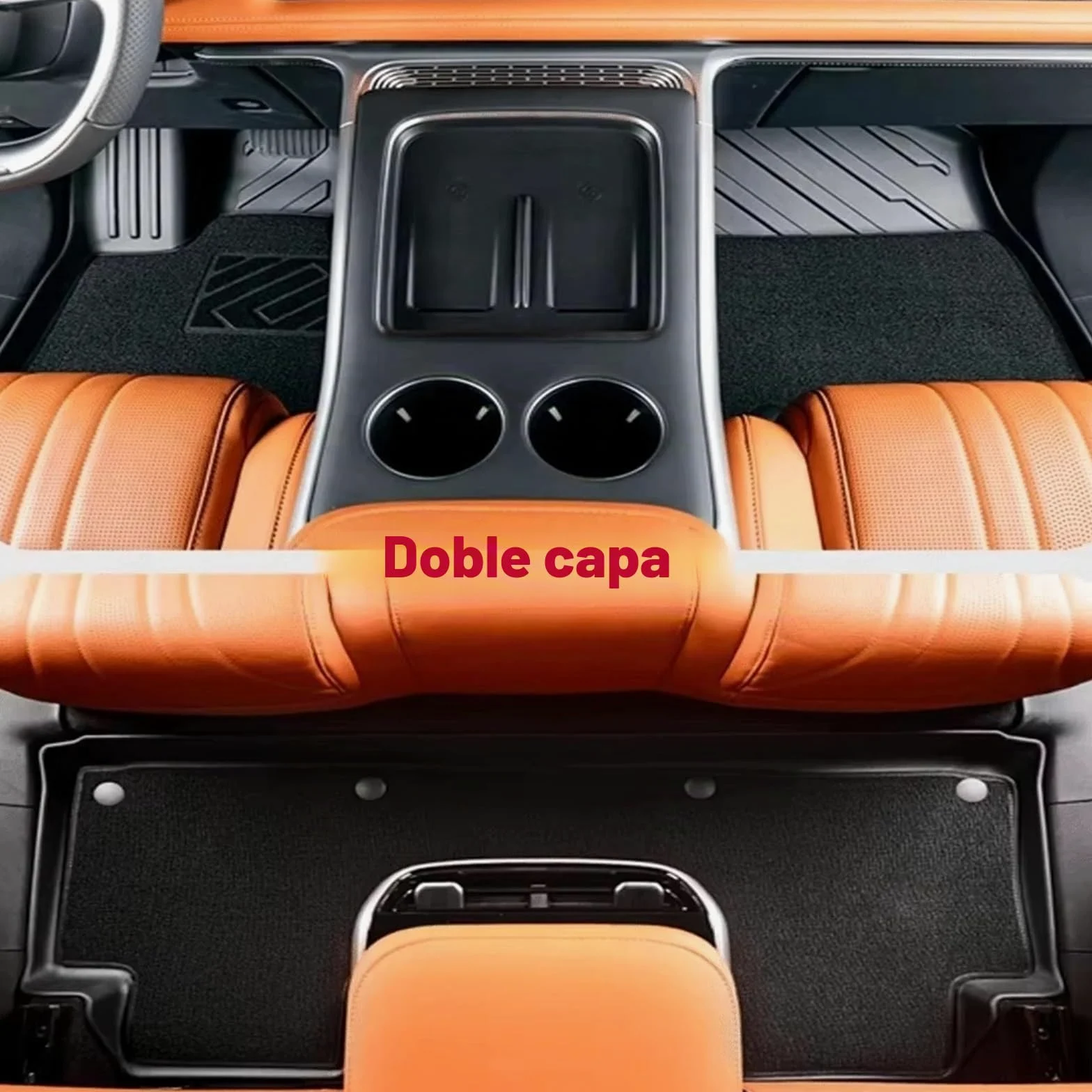 Alfombrillas para CHANGAN para DEEPAL S05 2025 2026 TPE Alfombrillas Suelo Revestimiento Carga Revestimientos Todo Tipo Clima Alfombrilla Maletero Respaldo Bota Esterillas(3PCS Floor Mats)
