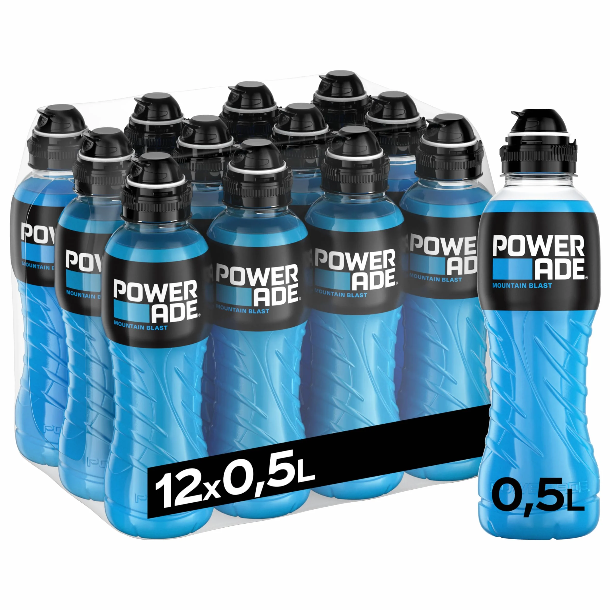 Powerade Mountain Blast 12 x 500ml Bebida Energetica