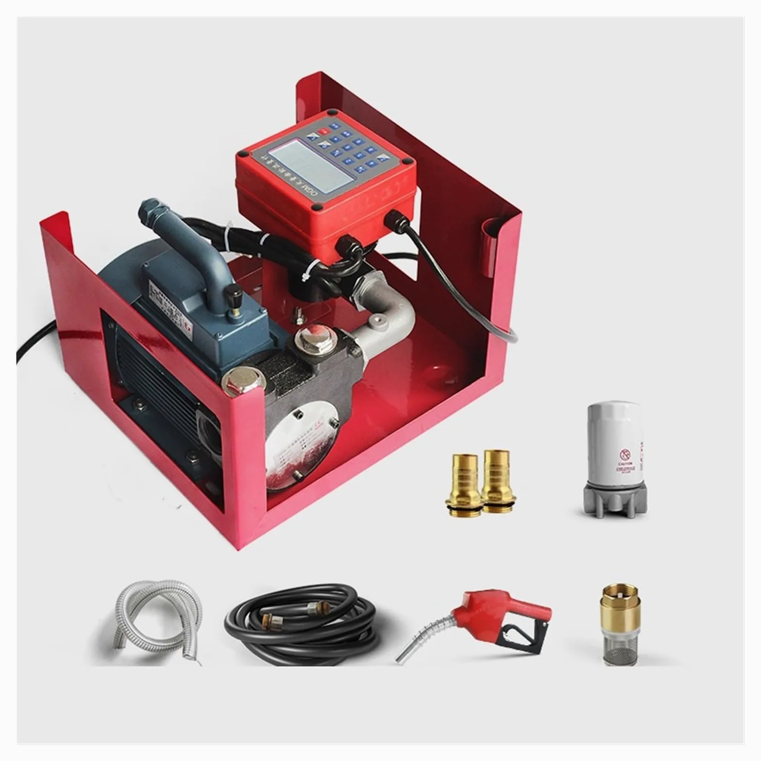 Bombas de gasolina para automóviles Dispensador de combustible pequeño 220 24V12V bomba dosificadora electrónica a prueba de explosiones, bomba de combustible de gasolina, diésel y metanol con gran fl