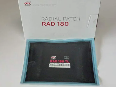 Tip Top RAD 180 TL 512180 - Parches radiales para reparación de neumáticos (5 unidades)