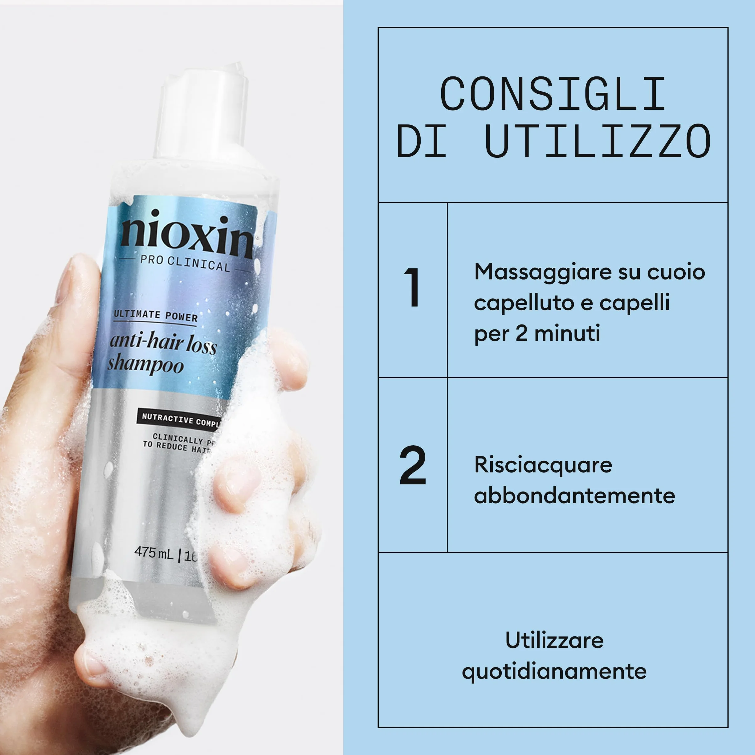 Nioxin Tratamiento Cuero Cabelludo Anticaída con Cafeína y Niacinamida