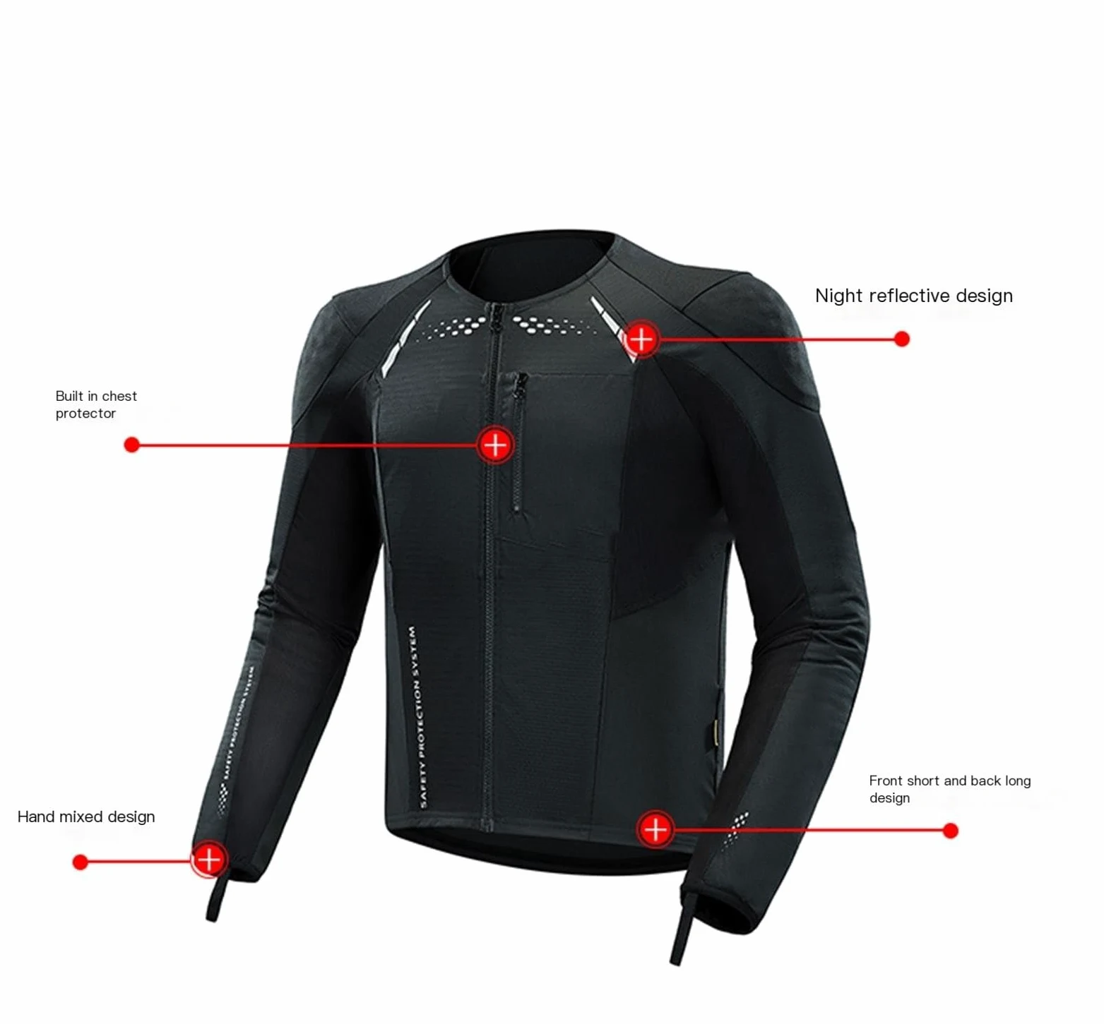 Chaqueta De Moto De Malla Equipo De Protección Extraíble/con Cinta Reflectante Chaqueta De Equitación De Alta Visibilidad Con Protección for Hombre(Green,XXL)