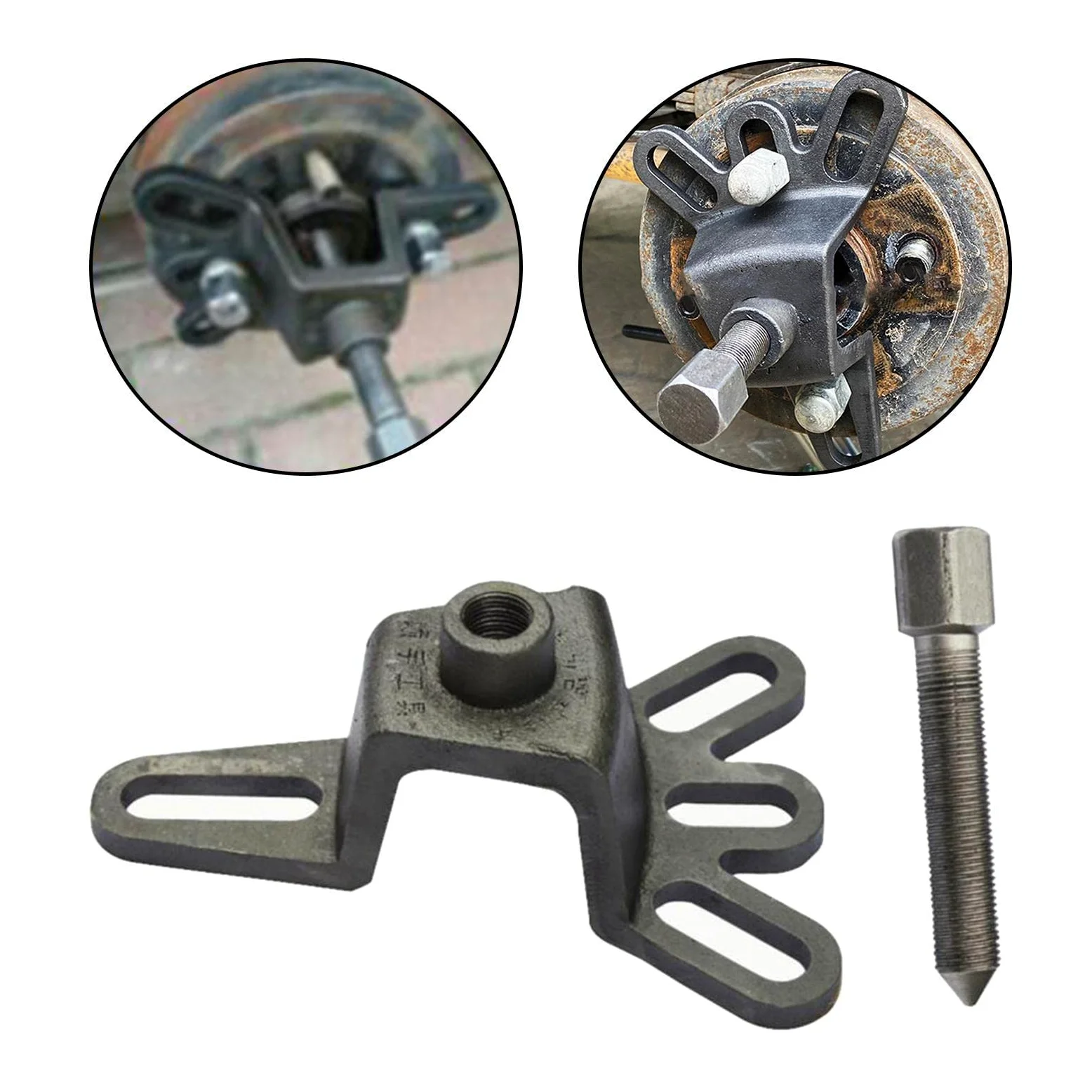 Extracción de Tambor de 4 Agujeros, Kit de Extractor Trasero de Extractor Eje Trasero Ligero