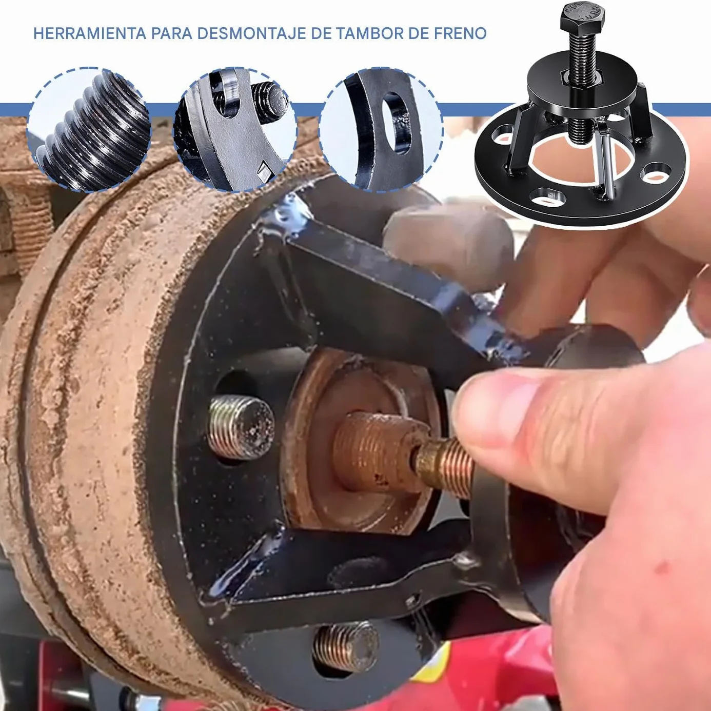 Herramienta De Extracción Para Rulemanes De Rueda | Extractor de Cojinete de Rueda - Extractor Instalador Conductor para el Mantenimiento la Instalación y la Limpieza de Motocicletas y Camiones