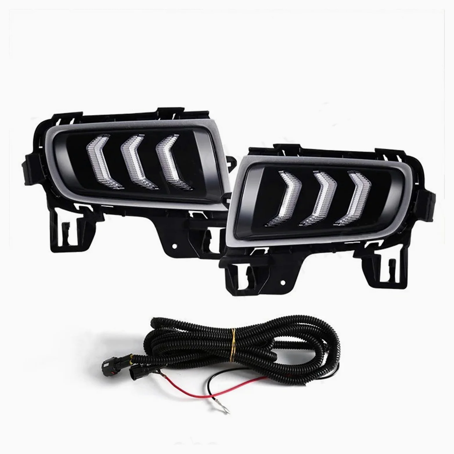 Antiniebla Luces Diurnas LED (DRL) Para Mazda 6 (2005-2009) Faros Antiniebla Intermitentes Luz Blanca Amarilla Y Azul. Accesorios Para Coche 12 V