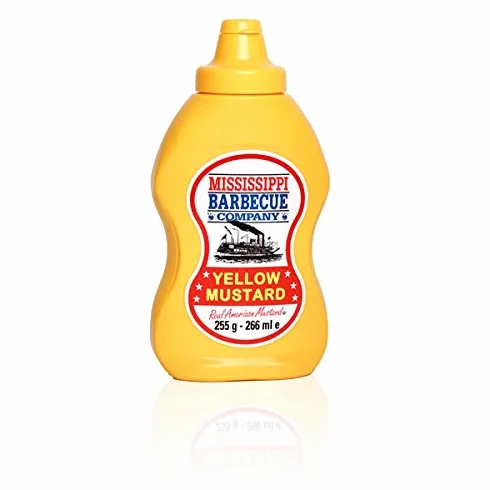 Mississippi BBQ Yellow Mustard 255g