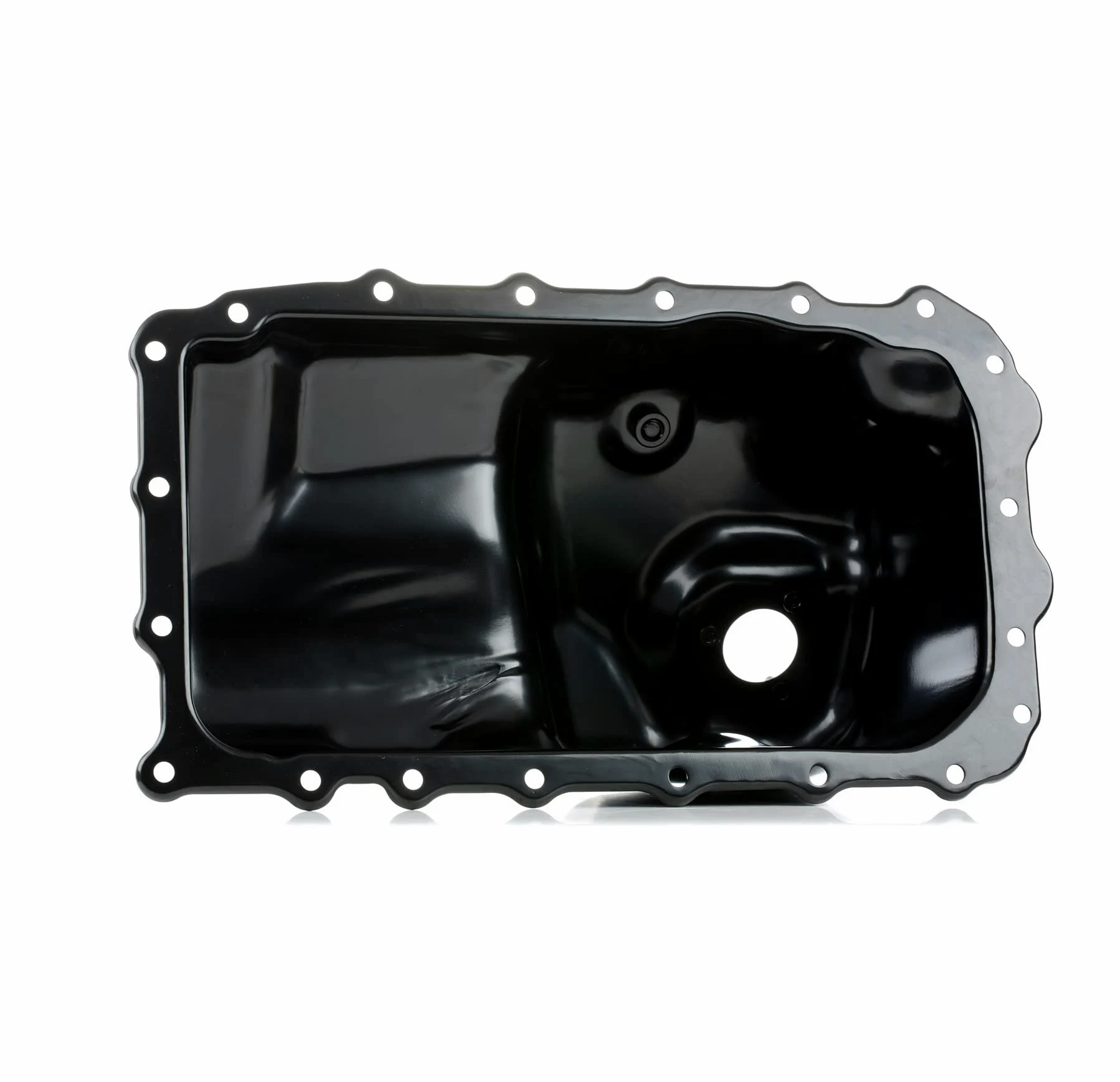 RIDEX 592O0170 Cárter de aceite con tornillo purga aceite sin junta de cárter de aceite con junta tórica con taladro para sensor de nivel de aceite sin sensor Compatible con BMW 3 Touring E91