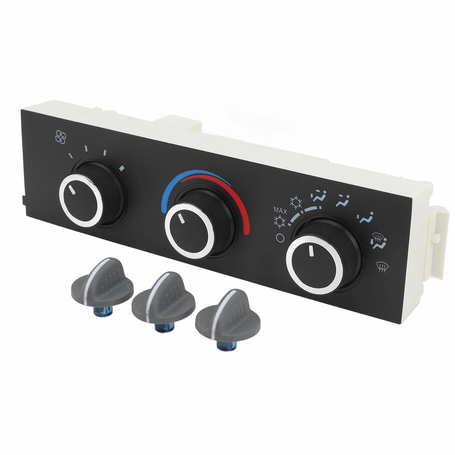 Tbest Módulo de Control de Climatización Frontal Remanufacturado, Módulo de Control de HVAC 599-217 Módulo de Control de Climatización Frontal del Calentador de CA para Express 1500