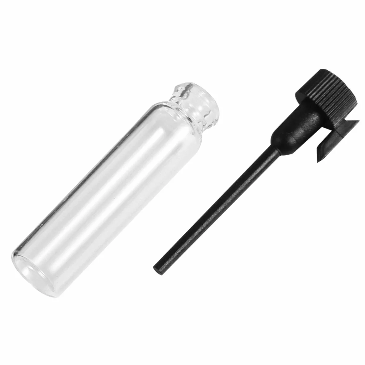 EXCEART 100 Piezas Mini Botellas de Perfume Vacías Frasco Cuentagotas 1 Ml Negro