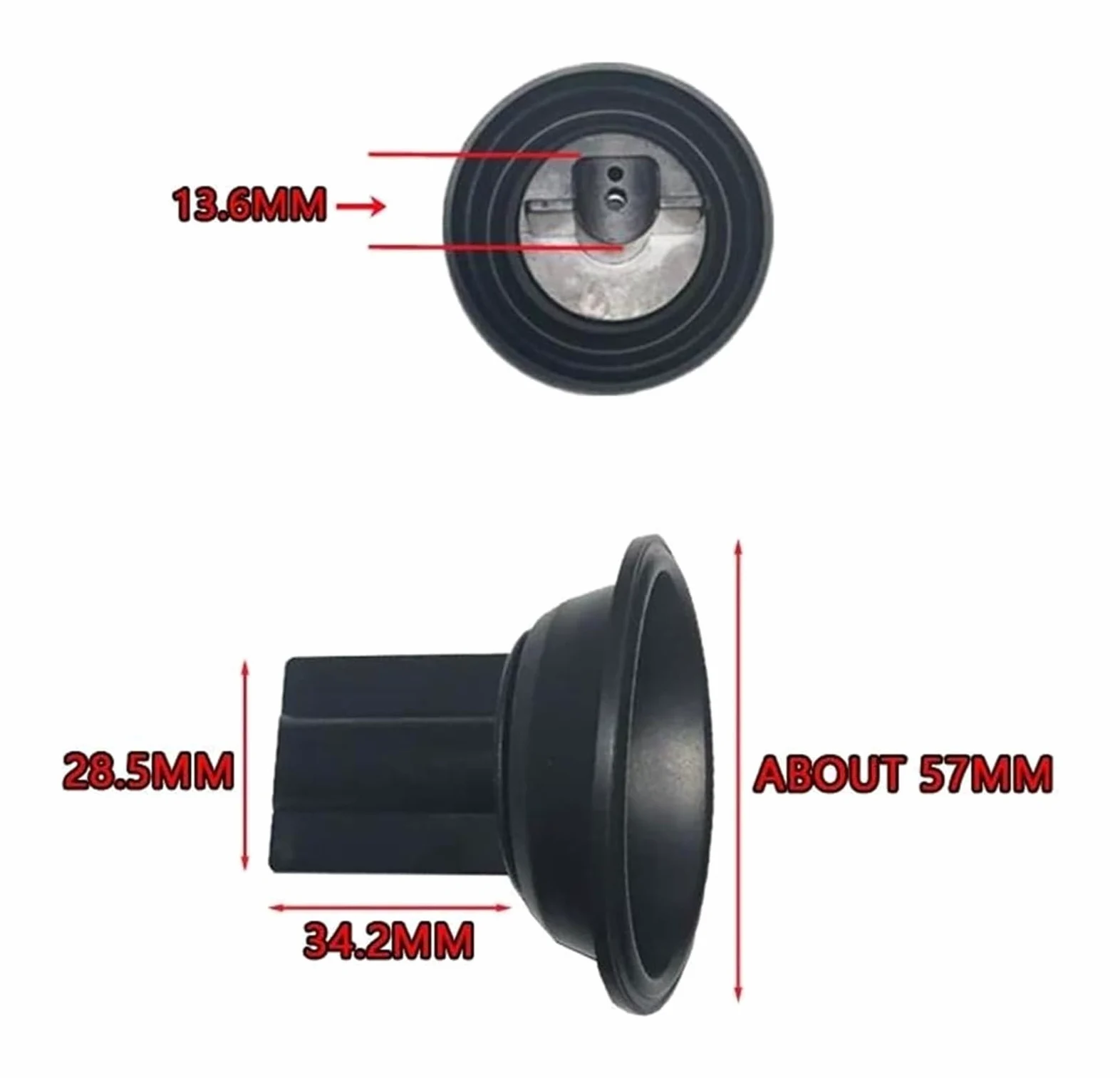 Carburador para Piaggio 125 BYQ125T para BYQ T Juego De Piezas Reconstrucción Carburador Membrana Deslizante Herramienta Kit Motocicleta(Set 1)