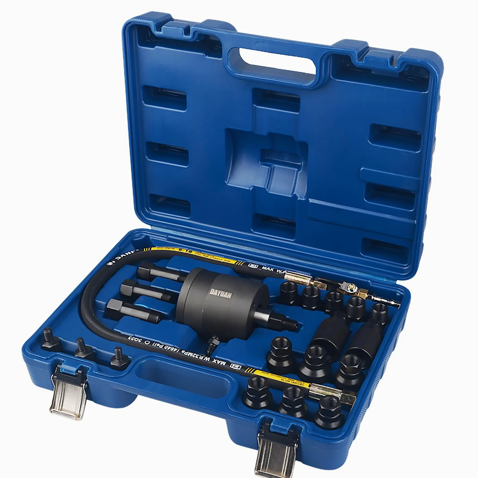 DAYUAN 21 PIEZAS. Extractor de Inyectores Diesel, Extractor Neumático de Inyectores con Adaptador, Herramienta de Extracción de Inyectores de Aire Comprimido