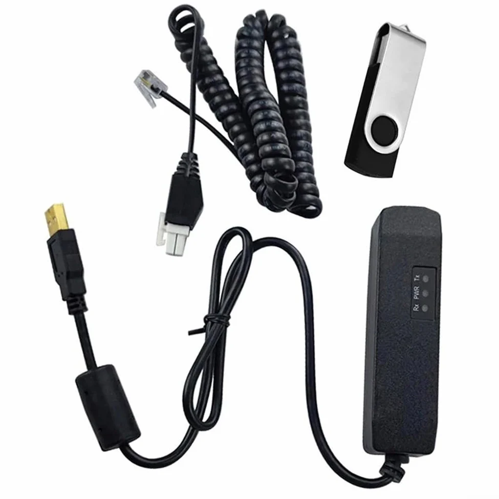 Para Curtis 1314-4402 Programador de PC con 1309 Caja de interfaz USB para controladores de motor | ABS, para diagnósticos compatibles con Windows